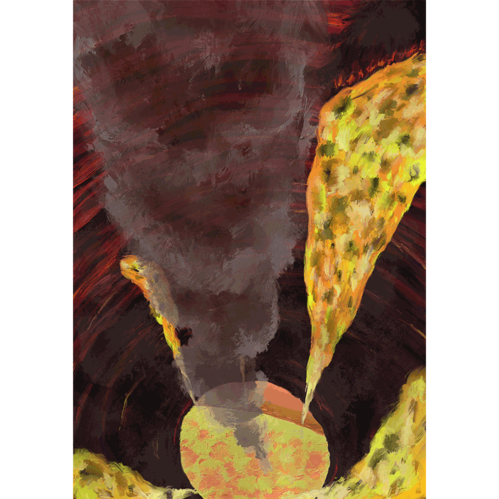 紅蓮滾る溶岩洞