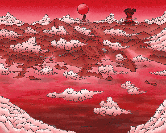 Bungo Channel Area RED