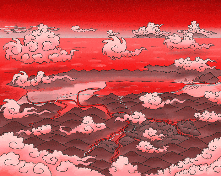 Sannin Izumo Area RED