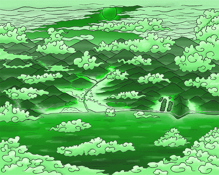 Sannin Inaba Area GREEN