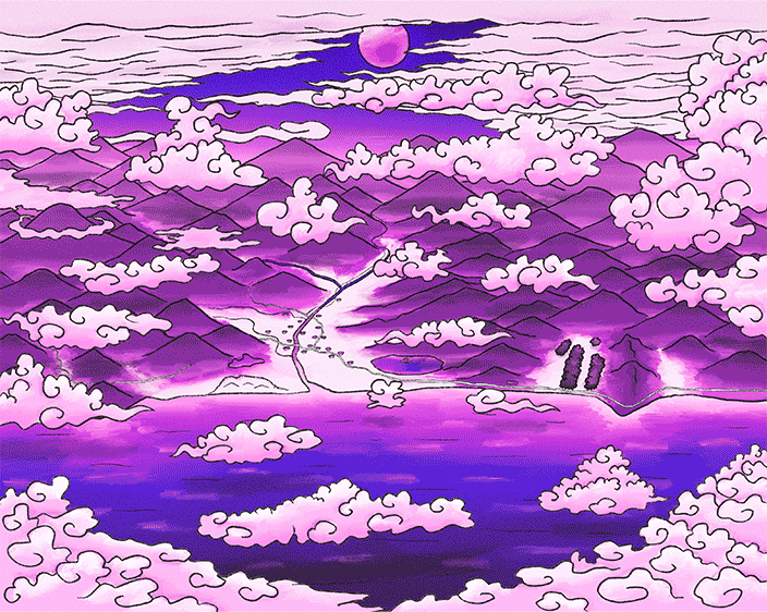 Sannin Inaba Area PURPLE