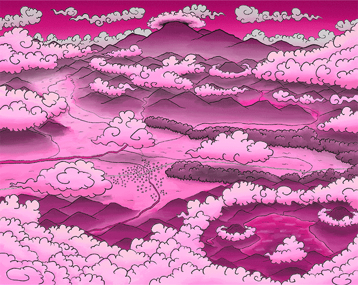 Hokkaido Ishikari Plain MAGENTA