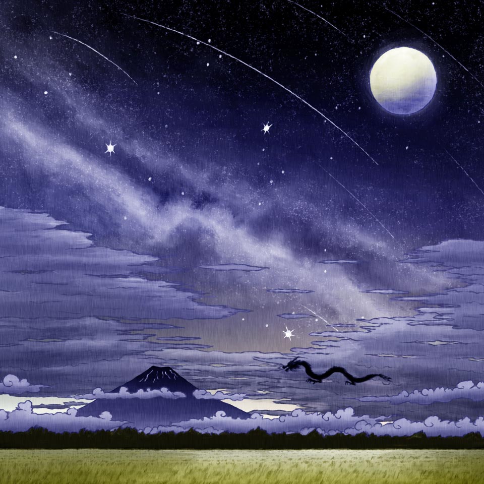 ULTIMATE GALAXY AT ASAGIRI PLATEAU -朝霧高原と天の川-