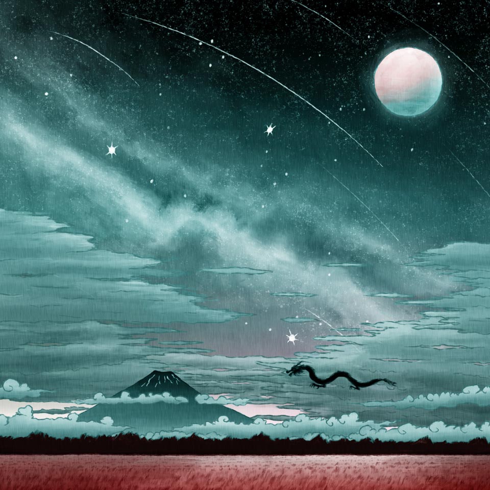 ULTIMATE GALAXY AT ASAGIRI PLATEAU -朝霧高原と天の川-