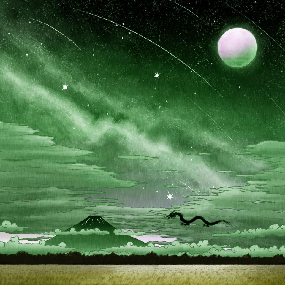 ULTIMATE GALAXY AT ASAGIRI PLATEAU -朝霧高原と天の川-