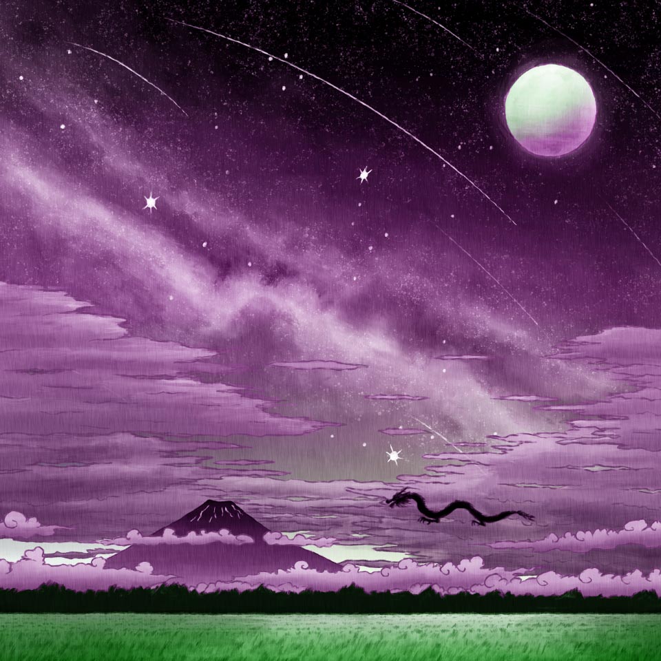 ULTIMATE GALAXY AT ASAGIRI PLATEAU -朝霧高原と天の川-