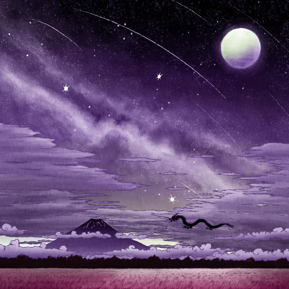 ULTIMATE GALAXY AT ASAGIRI PLATEAU -朝霧高原と天の川-