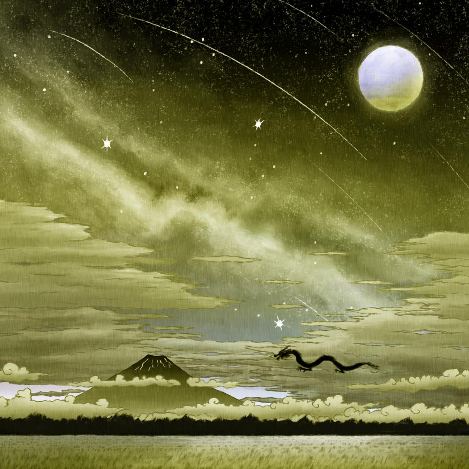 ULTIMATE GALAXY AT ASAGIRI PLATEAU -朝霧高原と天の川-