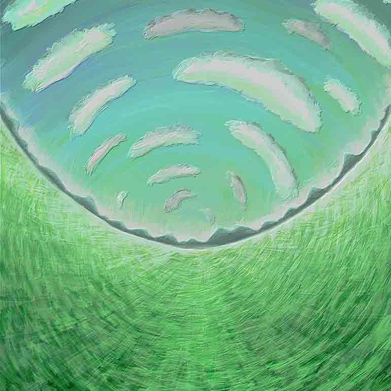 翠の拡がる大地