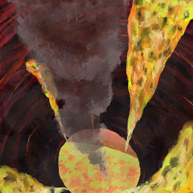 紅蓮滾る溶岩洞